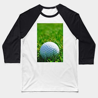 Golf Ball in Grass Baseball T-Shirt